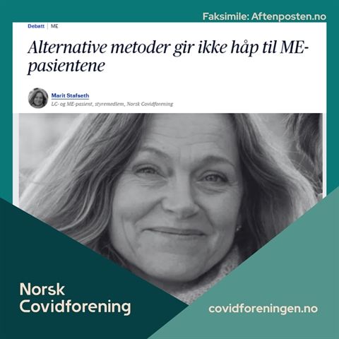 Alternative metoder gir ikke håp til ME-pasientene